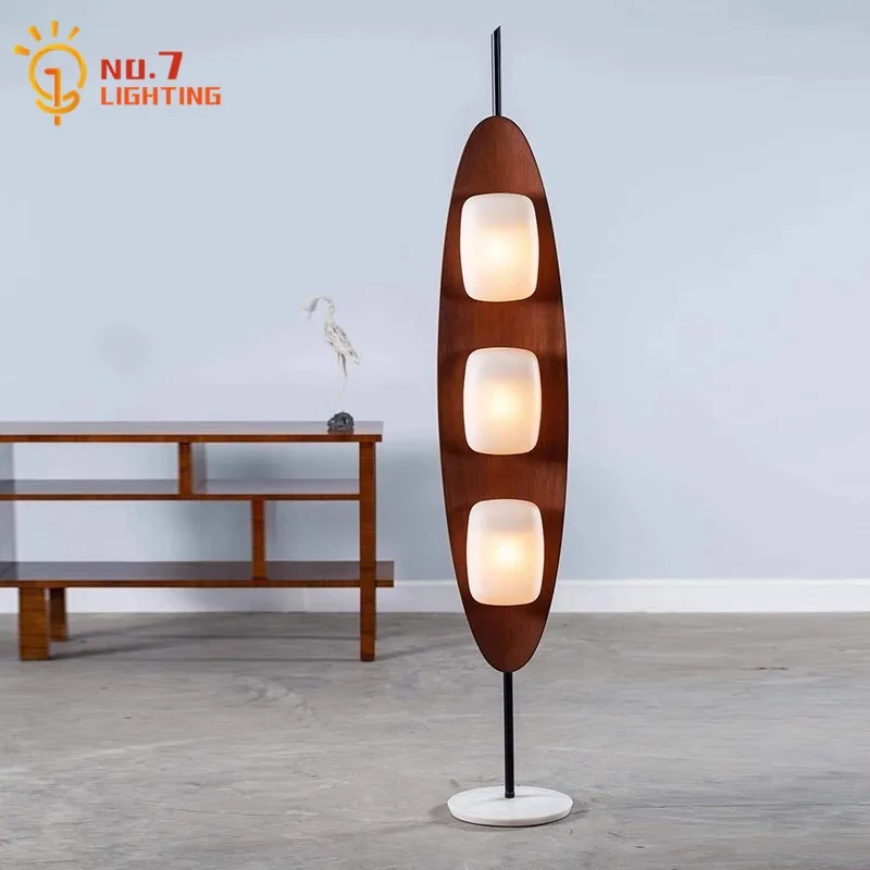 American Designer Medieval Sailboat Floor Lamp LED Solid Wood Marble Base Vintage Vertical Table Lamp Living Room Sofa Bedroom