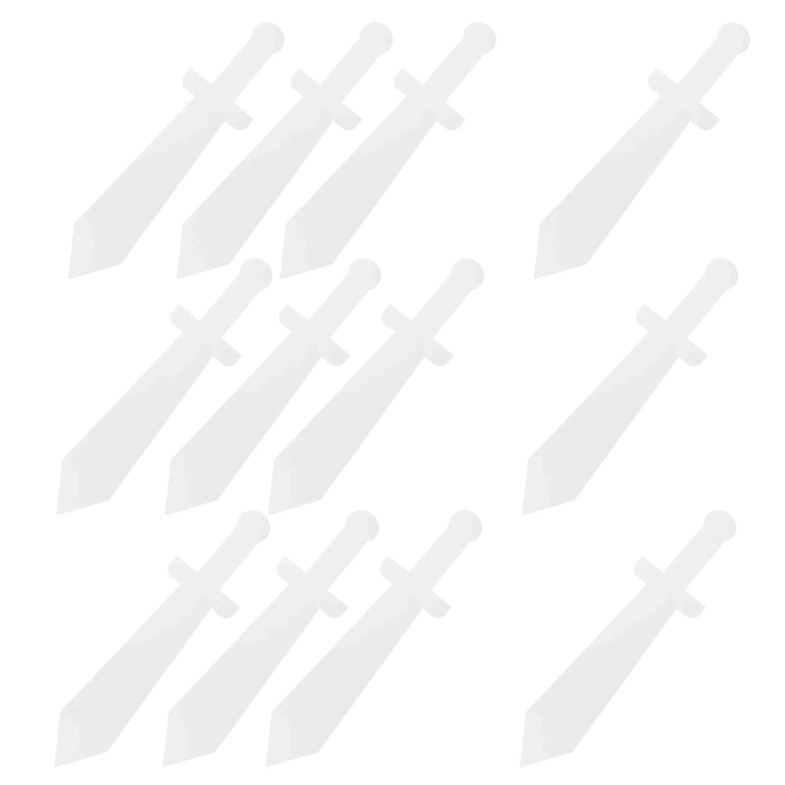 

12pcs Sword For Kids Roman Pirate Knight Costume Role Play Pretend Play Halloween Party Decoration Accessory