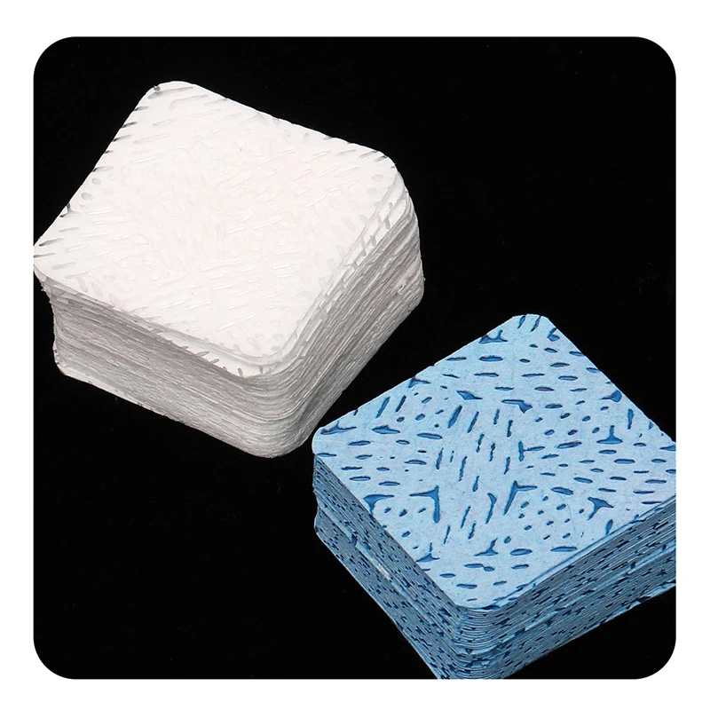 180/540Pcs Lint Free Anti-Tear Magic Nail & Eyelash Cleaning Pads Thick Non-Woven Remover Wipes Cotton for Nail Salon Use view 3