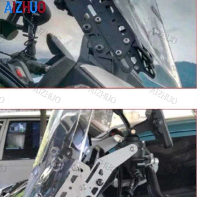 

For Honda CB500X CB500 X CB400X CB 400X 2016-2022 2023 2024 Motorcycle GPS/SMART PHONE Navigation GPS Plate Bracket Adapt Holder