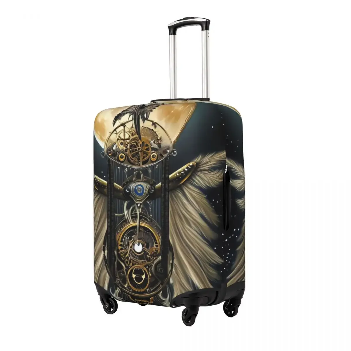 Dreamcatcher Moon Print Luggage Protective Dust Covers Elastic Waterproof 18-32inch Suitcase Cover Travel Accessories
