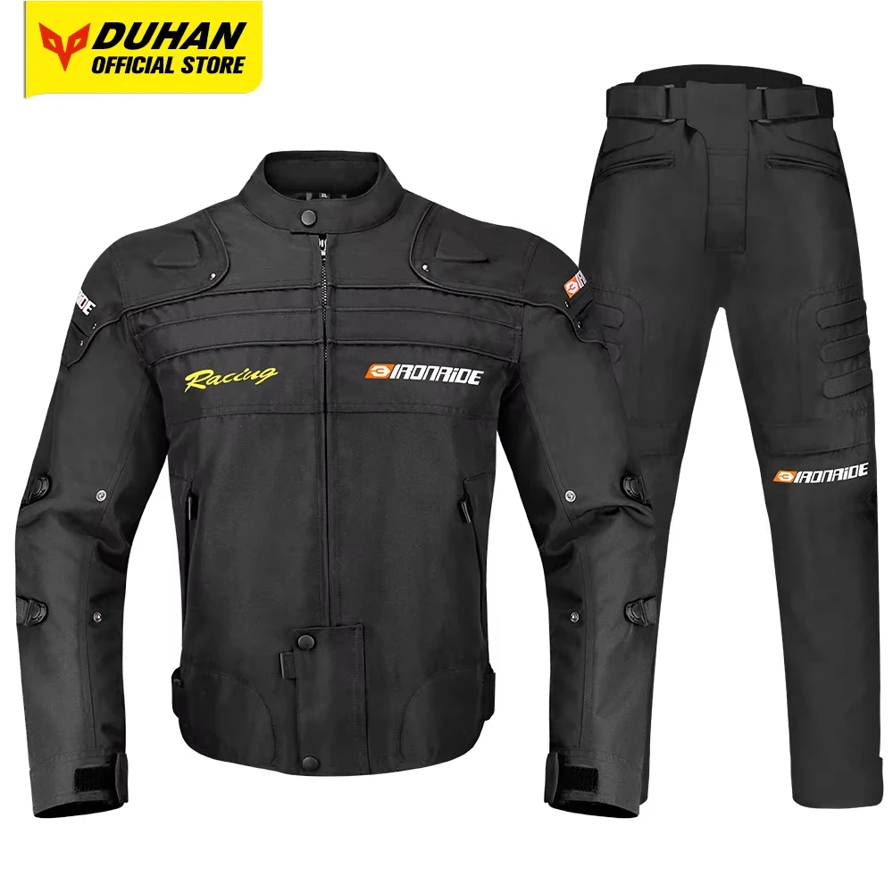 

Winter Warm Motorcycle Jacket Windproof Moto Riding Jacket Anti Fall Wear-resistant Motocross Jacket Men Removable inner liner