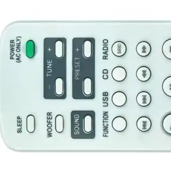 

Infrared RMT-CG880A Wireless Remote Control, Compatible with Sony CFD-RG880CP CD Radio Cassette Recorder Player System