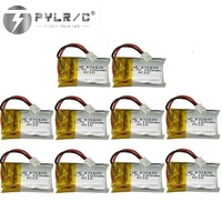 10pcs/lot 3.7 v 100mah/120mah 20c For Cheerson CX10 CX-10 CX-10A RC Helicopter / RC quadcopter 3.7V 100 mah Li-po battery 1.25mm