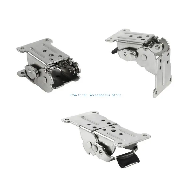 

U75E 0-90-180 Degree Locking Fold Feet Hinges Cabinet Furniture Hinge Hardware
