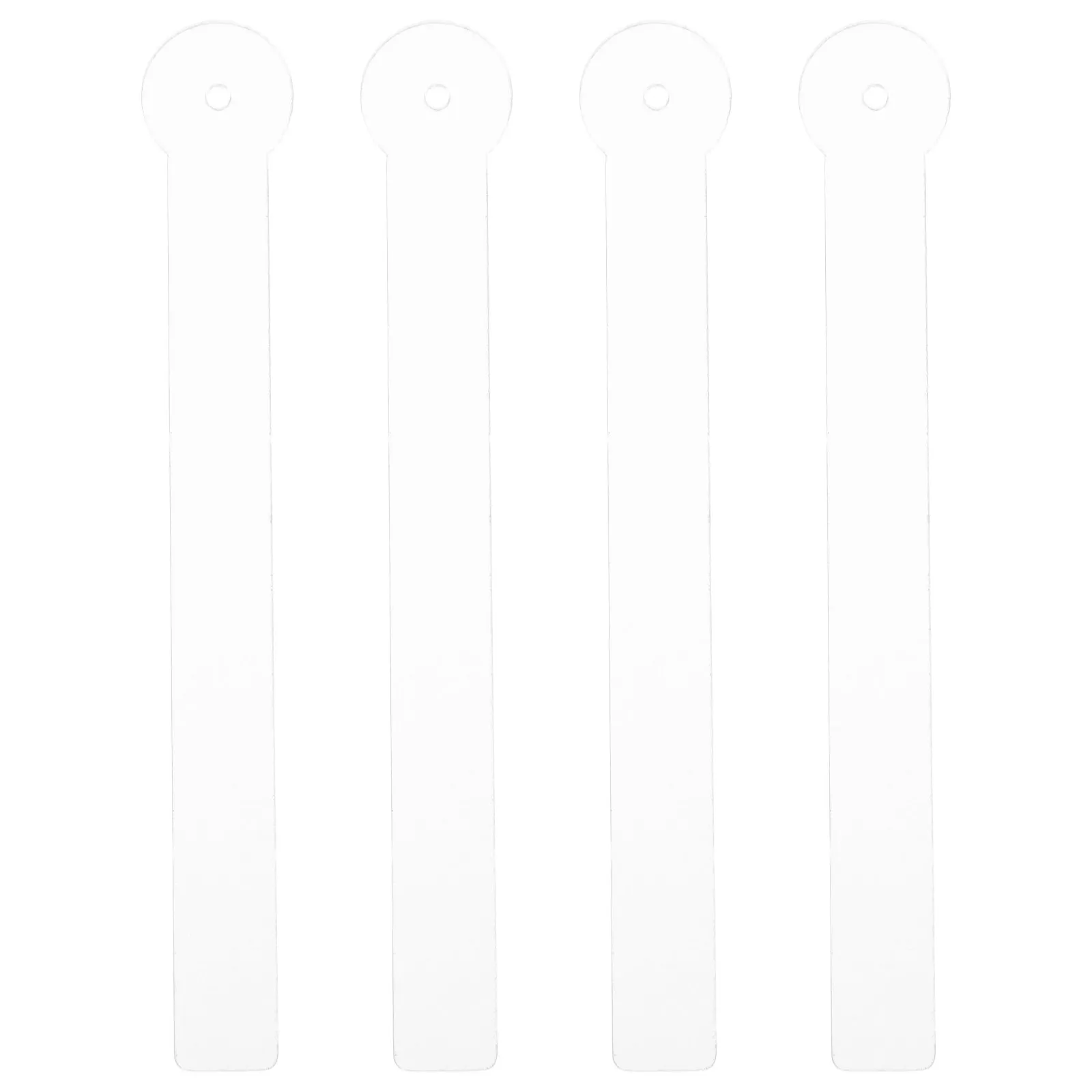 

Набор из 4-х прозрачных акриловых изогнутых подставок для серег, прочные демонстрационные держатели для ювелирных изделий для прилавка магазина