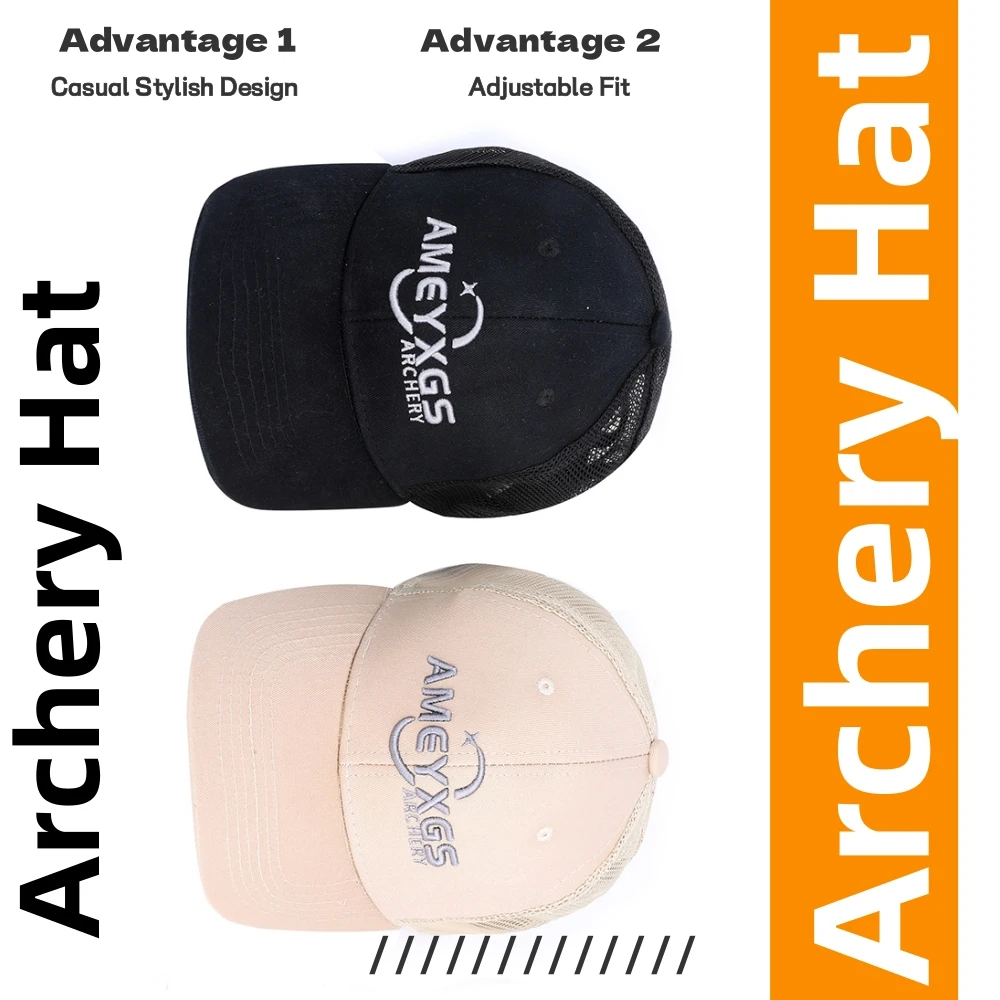 

Бейсболка для стрельбы и охоты - дышащая кепка из нейлоновой сетки для активного отдыха и спорта