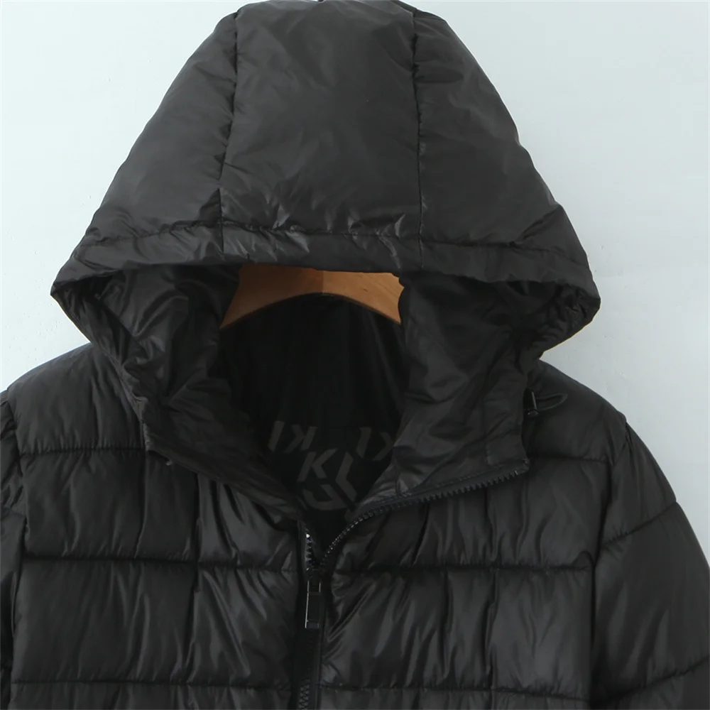 New autumn and winter women's clothing fashion versatile slim fit fashion warm hooded cotton jacket short jacket