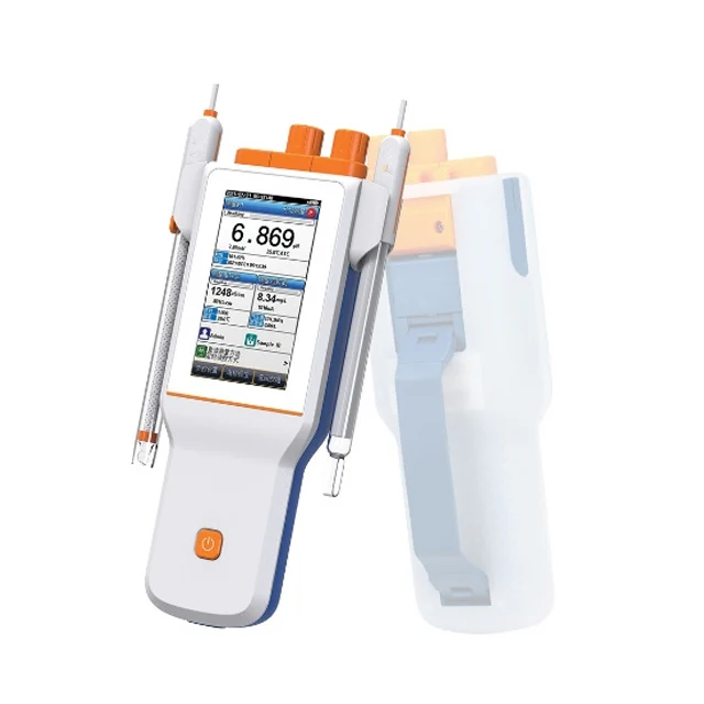 M510T-A Handheld Lab Water Analyzer Multi-parameter PH/EC/ISE/Temp. (mV/ORP/ PX/Resistivity/TDS/Sal.) Meter