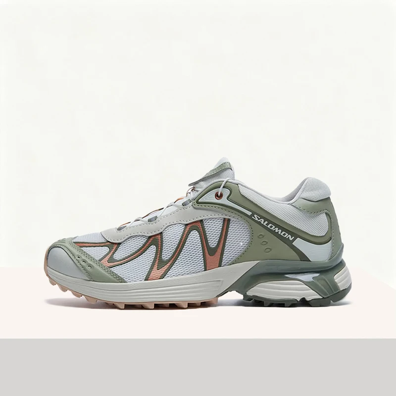 Salomon XT-Whisper: Shock-absorbing and responsive cushioning that effectively absorbs impact. Unisex  Moss Green L49179400