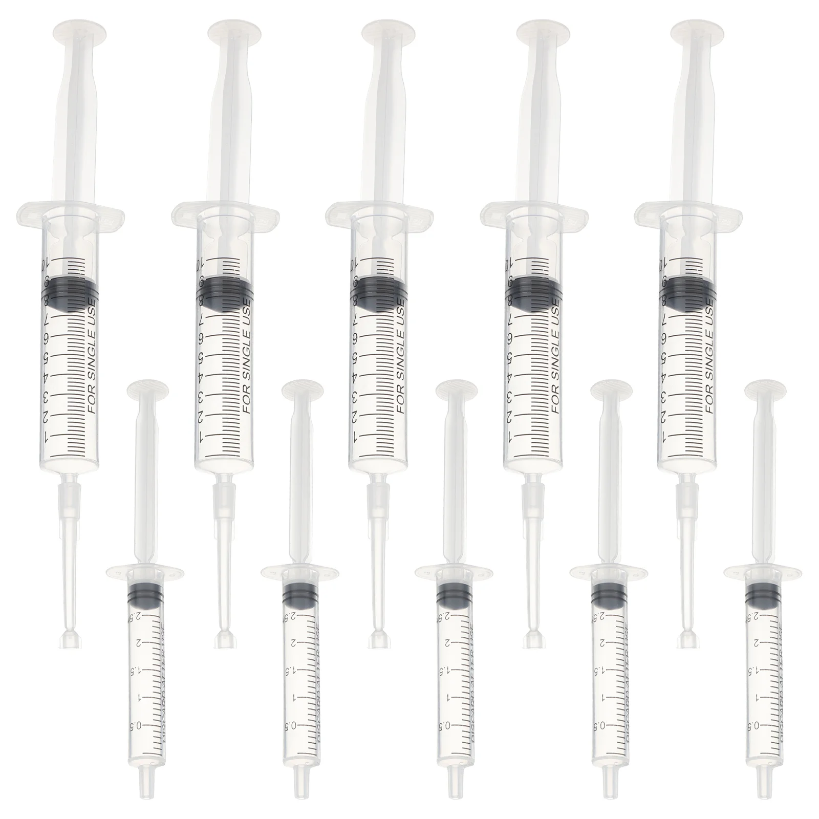 

10 Pcs Perfume Dispenser Travel Cologne Sprayer Bottle Syringe Plastic With Long Tips Filling