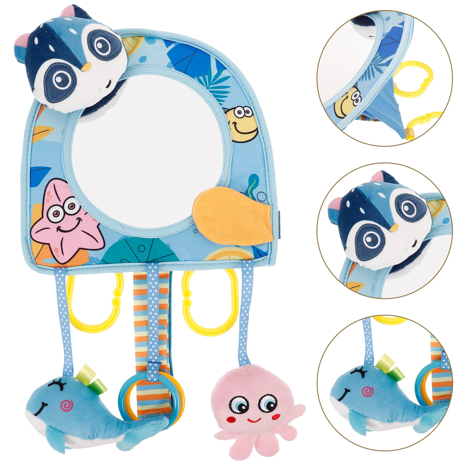 

Baby Car Car Seat Mirror for Observation Clear View Rear Facing Backseat Mirror Quick Install for Various