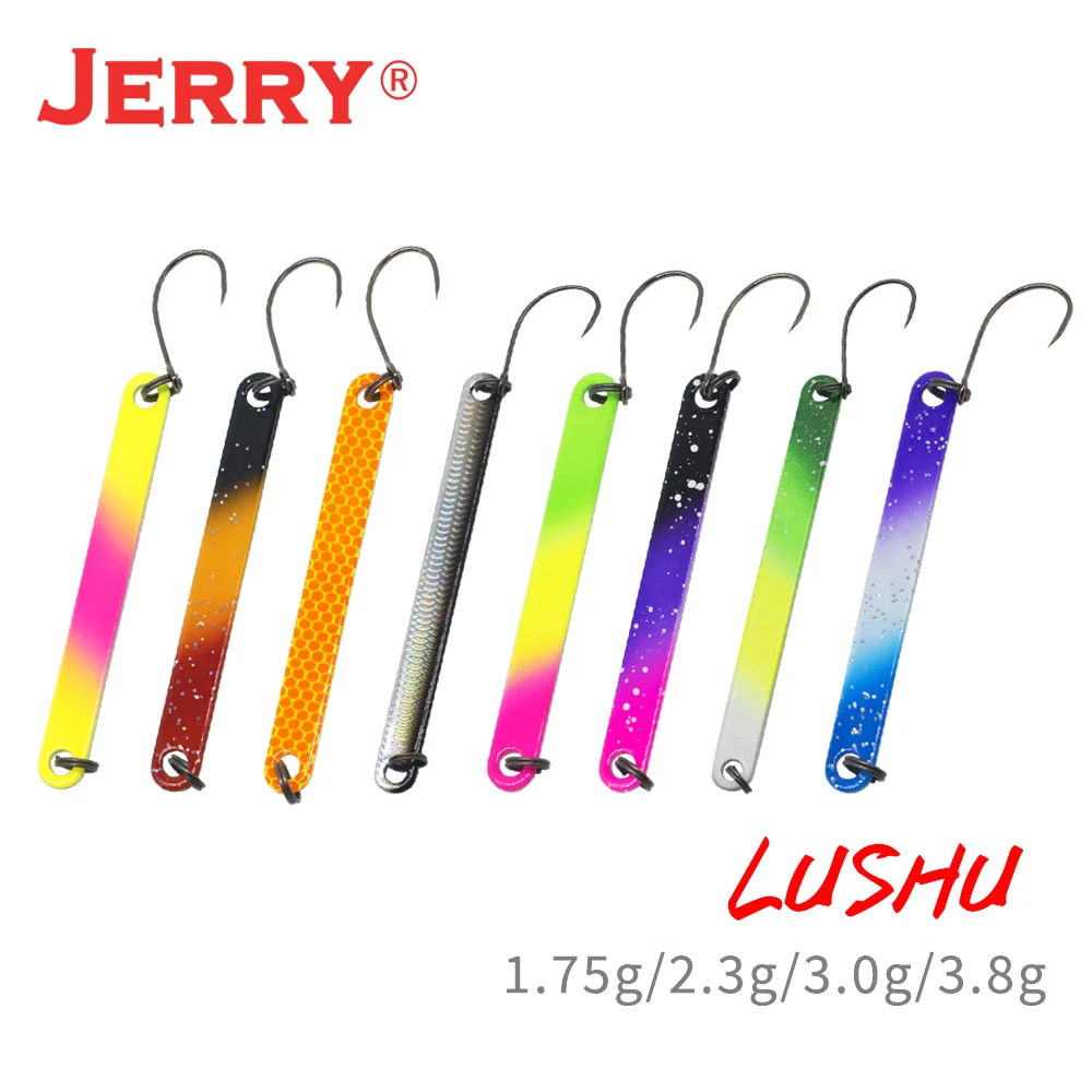 Jerry 1,5g/2,5g/3,5g Brass Trout Stick Area Trout Lures Fishing Spoon Metal Freshwater Perch