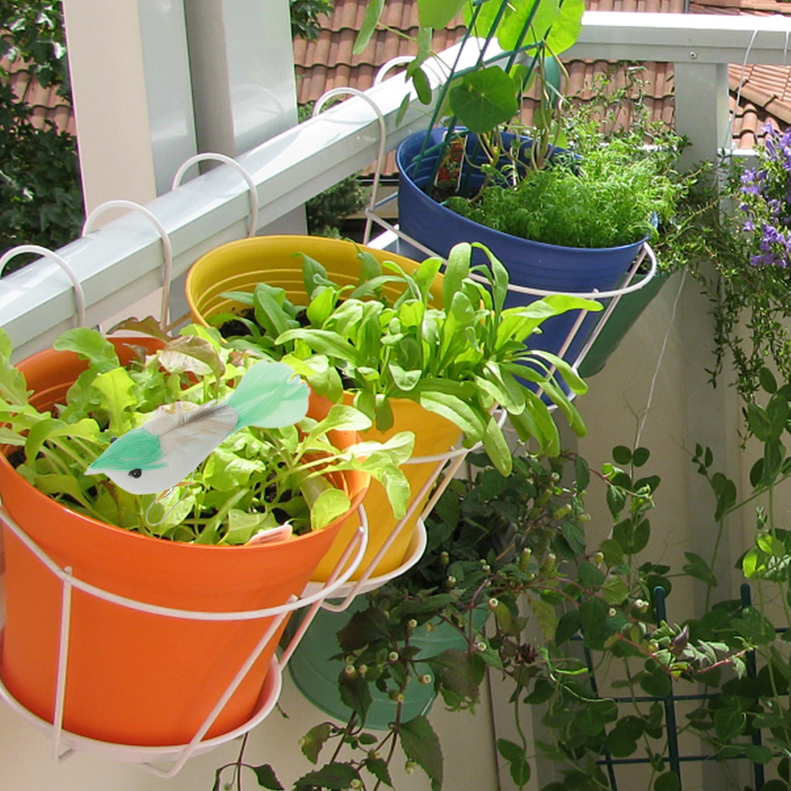 

24pcs Decorative Birds Small Bird Figurines For Garden Home Decor Craft Birds Artificial Models Ornaments For Tree Party