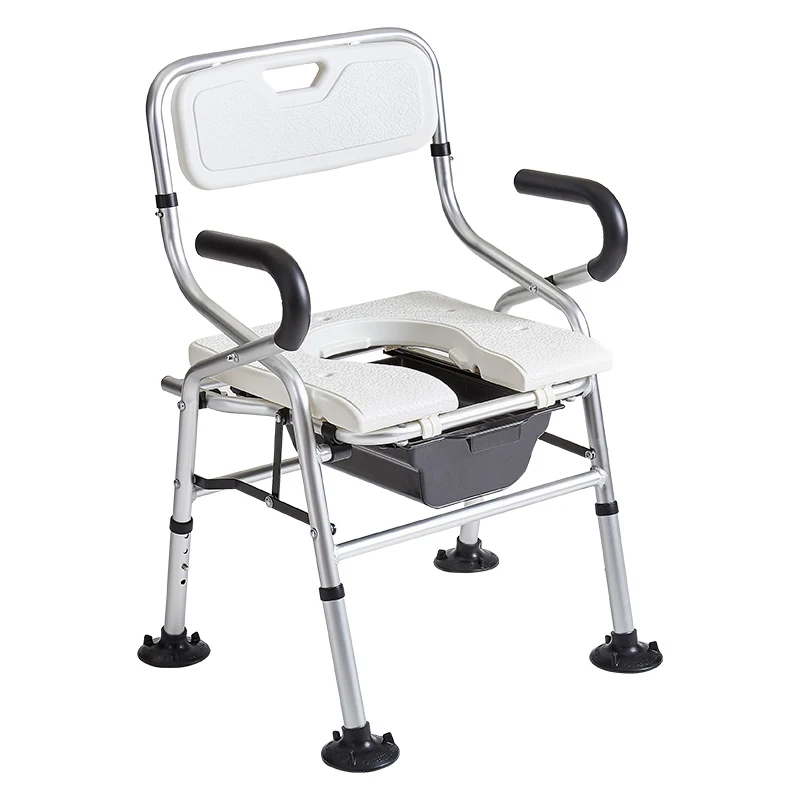 

Patient Adults Shower Stool Waterproof Design Small Foldable Shower Stool Restroom Toilet Elderly Sillas Plegables Furniture