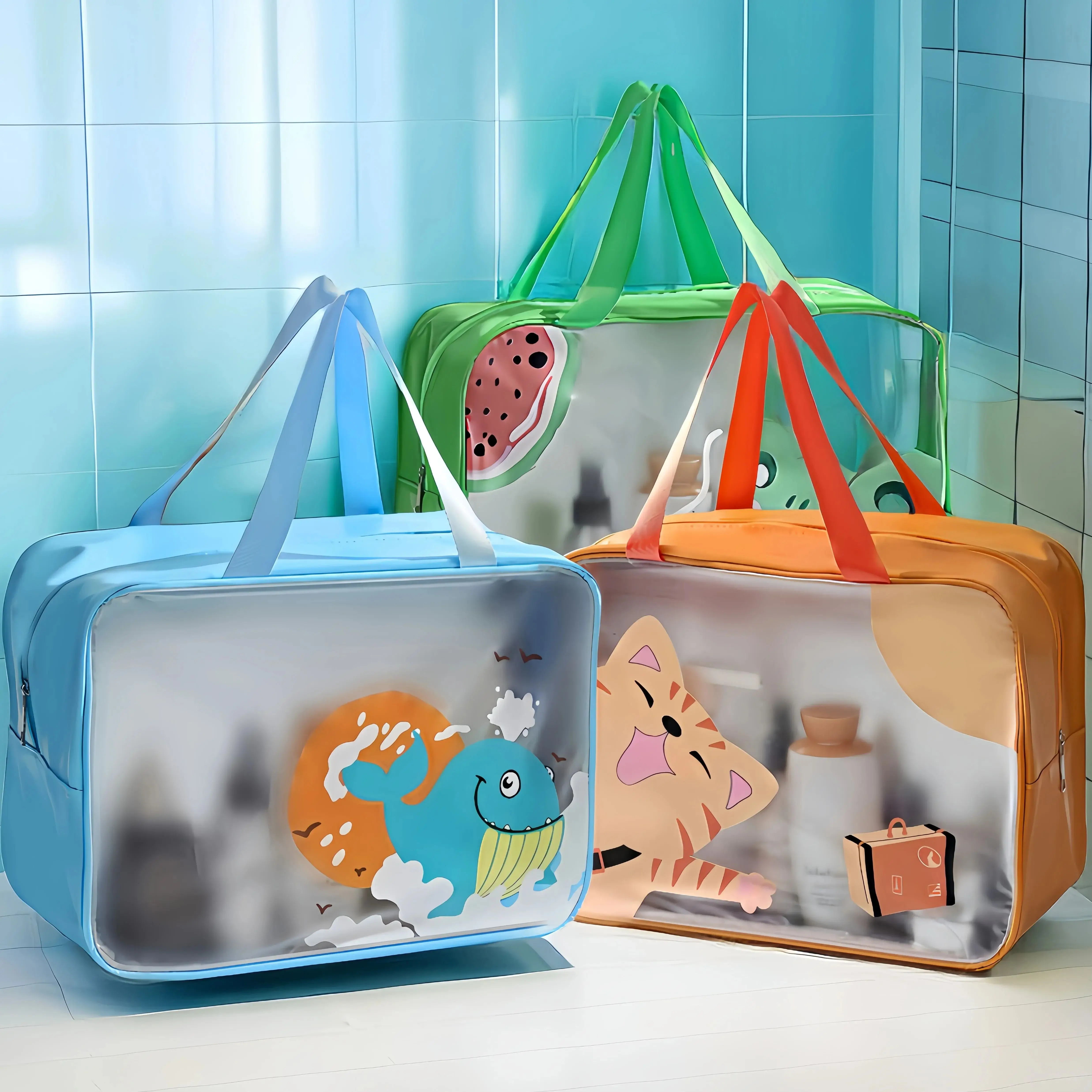 Children's plastic swimming bags online