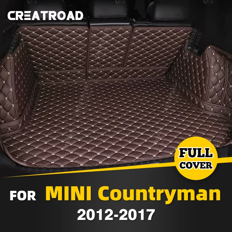 

Автомобильный коврик для багажника с полным покрытием для MINI COUNTRYMAN 2012-2017 16 15 14 13, чехол для багажника автомобиля, прокладка, подкладка, аксессуары для защиты интерьера