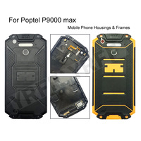 For Poptel P9000 Max Battery Back Cover Door Phone Housings Frames Case Free Shipping