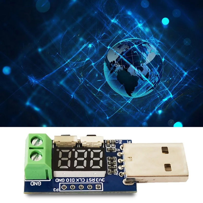 QC2.0 QC3.0 Decoy Module Aging Test Module Multifunction Test Module 3.6-20V Adjustable Voltage Charging Head Test Module