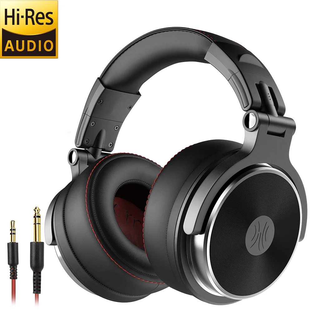 Oneodio Pro-50 Wired Headphones with Hi-Res 50mm Drivers for Studio Monitoring Professional Music Headphone with Comfort Ear Pad