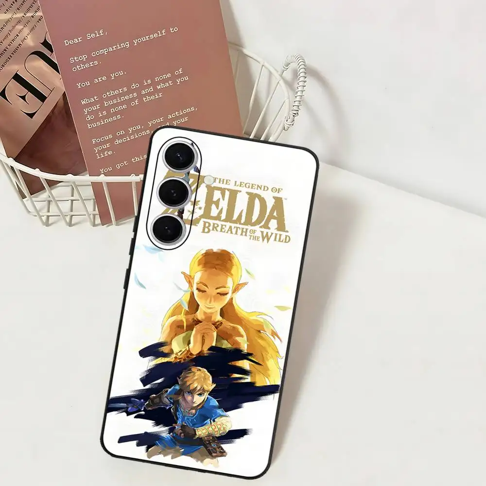 حافظة هاتف The Legend Of Zeldas لهاتف سامسونج S 24 Fe 25 Ultra Plus 20 Lite 21 30 22 23 24 22 Ultra 5G Fundas