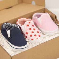 KIDSUN Baby Shoes Boy Girl Canvas Sneakers Newborn Infant  Soft Soled First Walkers Toddler Casual Crib Shoes