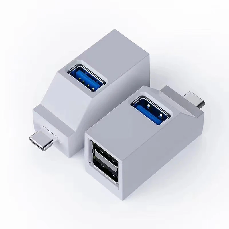 High Speed USB 3.0 HUB Adapter Extender Mini Splitter Box 3 Port Data Transfer USB Splitter Docking Station For PC Laptop Parts