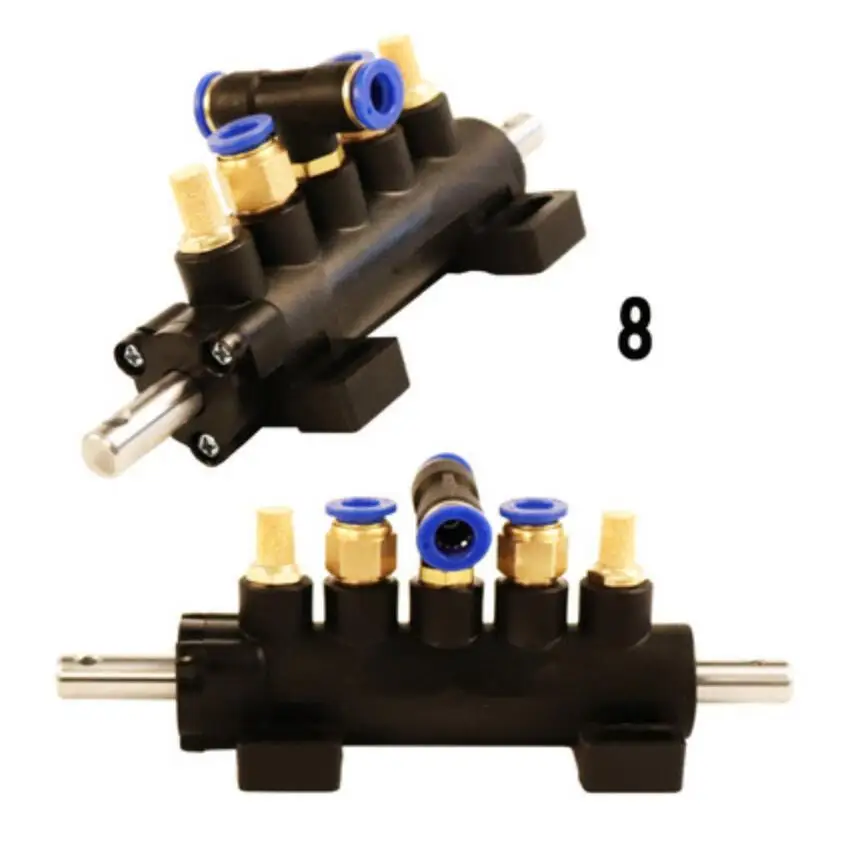 Hot Air Control Five Way Foot Pedal Valve Wheel Repairing Tool Tire Changer Machine