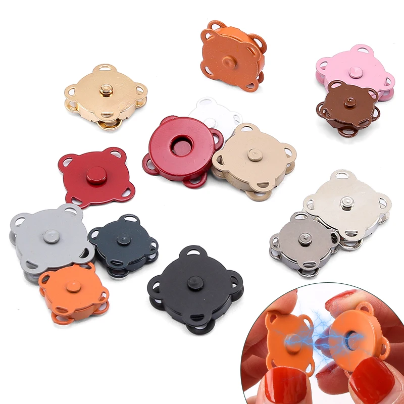 5 Pair/Bag Magnetic Metal Buttons Household Sewing Accessories Sewing Buttons DIY For Bag/Jacket/Coat Clothing Accessories