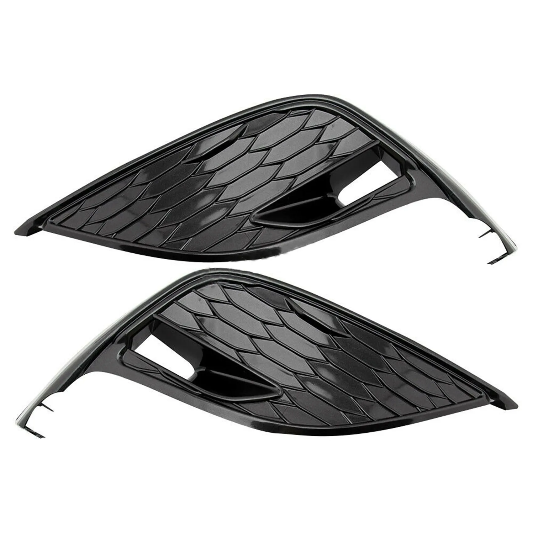 

2Pcs Car Front Bumper Fog Light Grille Cover Fog Light Cover Trim for SE/SE HYBRID/XSE/XSE HYBRID