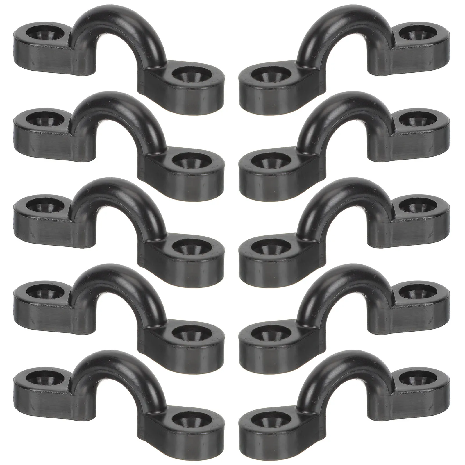 

10pcs Kayak Deck Rigging Pad Eye Replacement Parts Strong Bungee Eyelets Tie Down Hardware Accessories For Canoe Boat Dinghy
