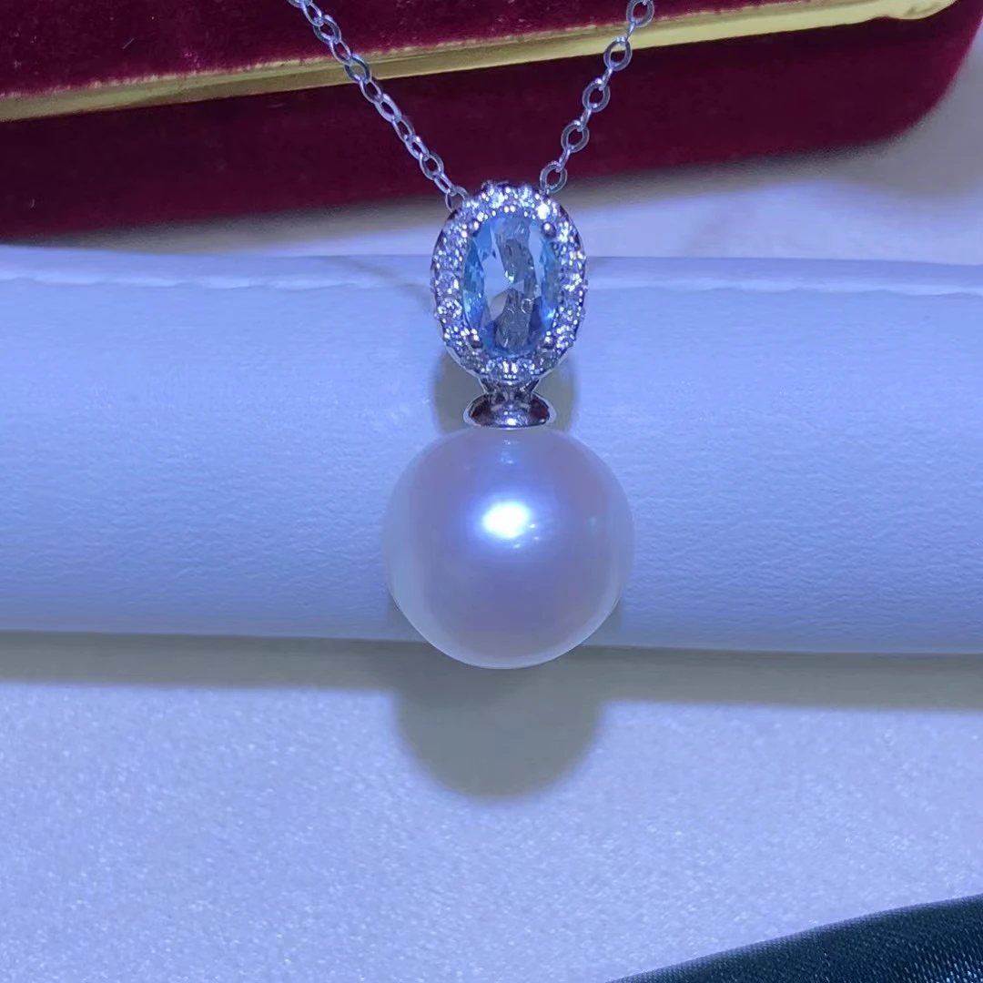 

Подвеска из стерлингового серебра 925 пробы, базовые крепления, фурнитура, детали, аксессуары для жемчуга 11-12 мм, бусины, 5 шт./лот