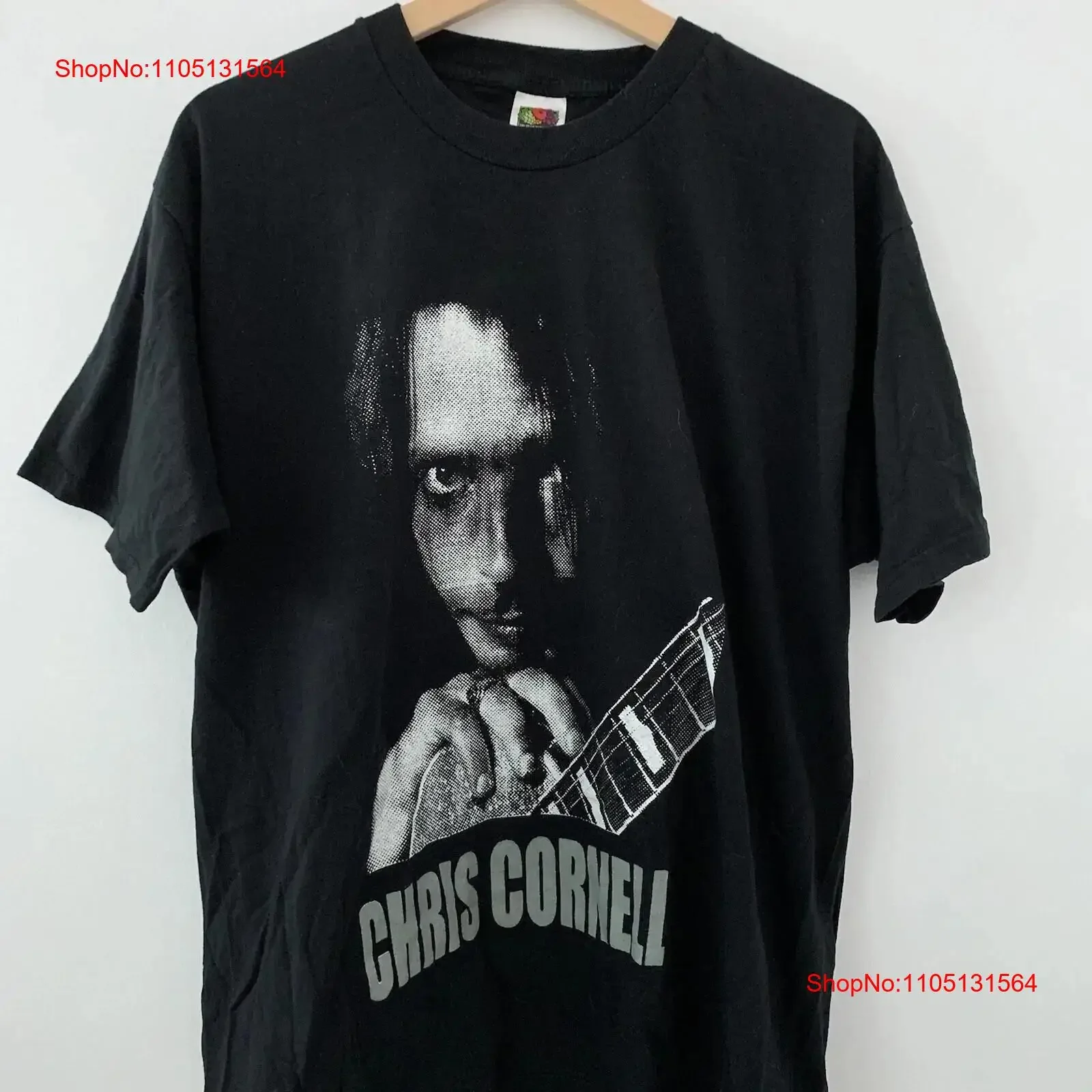 Camiseta clásica Chris Cornell S 5XL 12D672 vintage lavada elegante ropa de diseñador estirada Top para uso diario cómodo