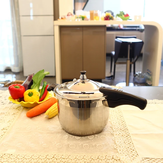 

Factory Wholesale Top-rated 8L Rice Meat Soup Pressure Cooker Kitchen Polished Stainless Steel 304 Pressure Cooker