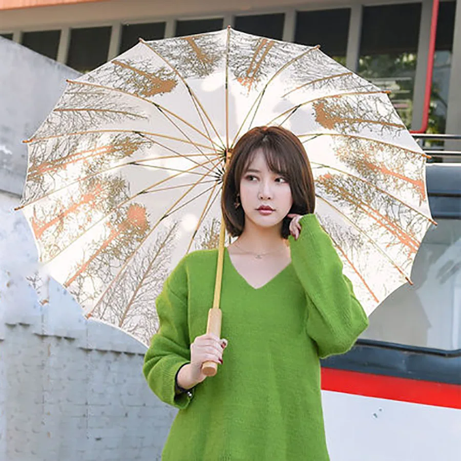 Creative Umbrella Rain Women Trend Large Automatic Umbrella Japanese Parasol Cute Umbrella Children Paraguas Transparente