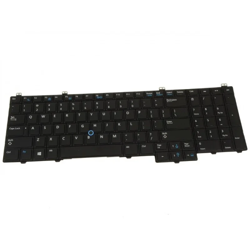 76X2J FOR DELL Latitude E5540 Laptop Keyboard with Stick Pointer Backlight