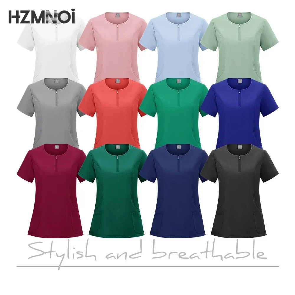 الزي الجراحي امرأة فرك مجموعة الطبية ممرضة صالون تجميل عمال الدعك السريرية أعلى + بانت سبا طبيب التمريض تونك البدلة