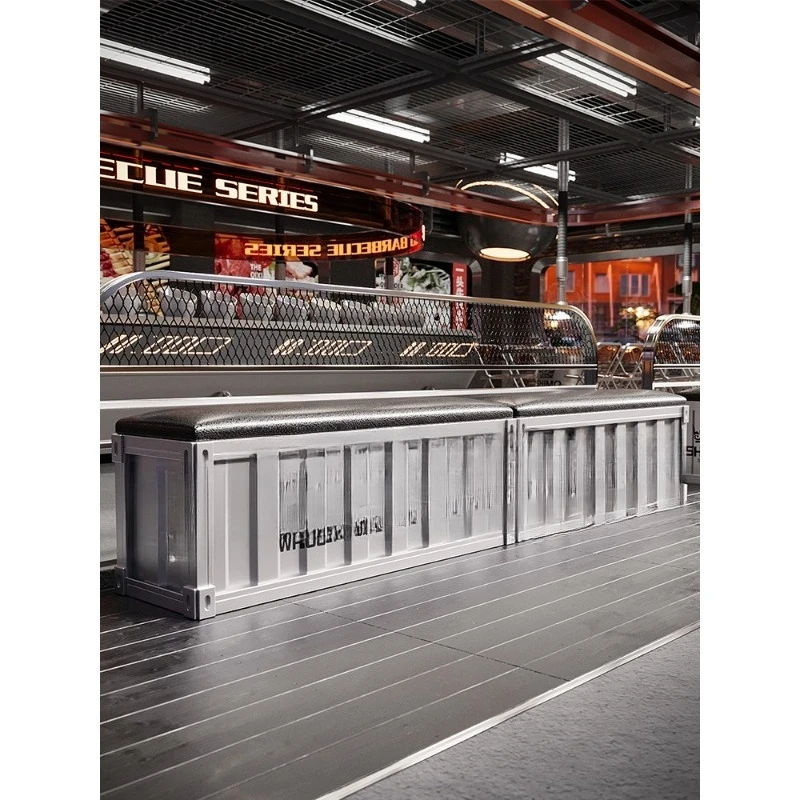 

Industrial Bench Bench Storage Rest Stool Waiting Chair Gym