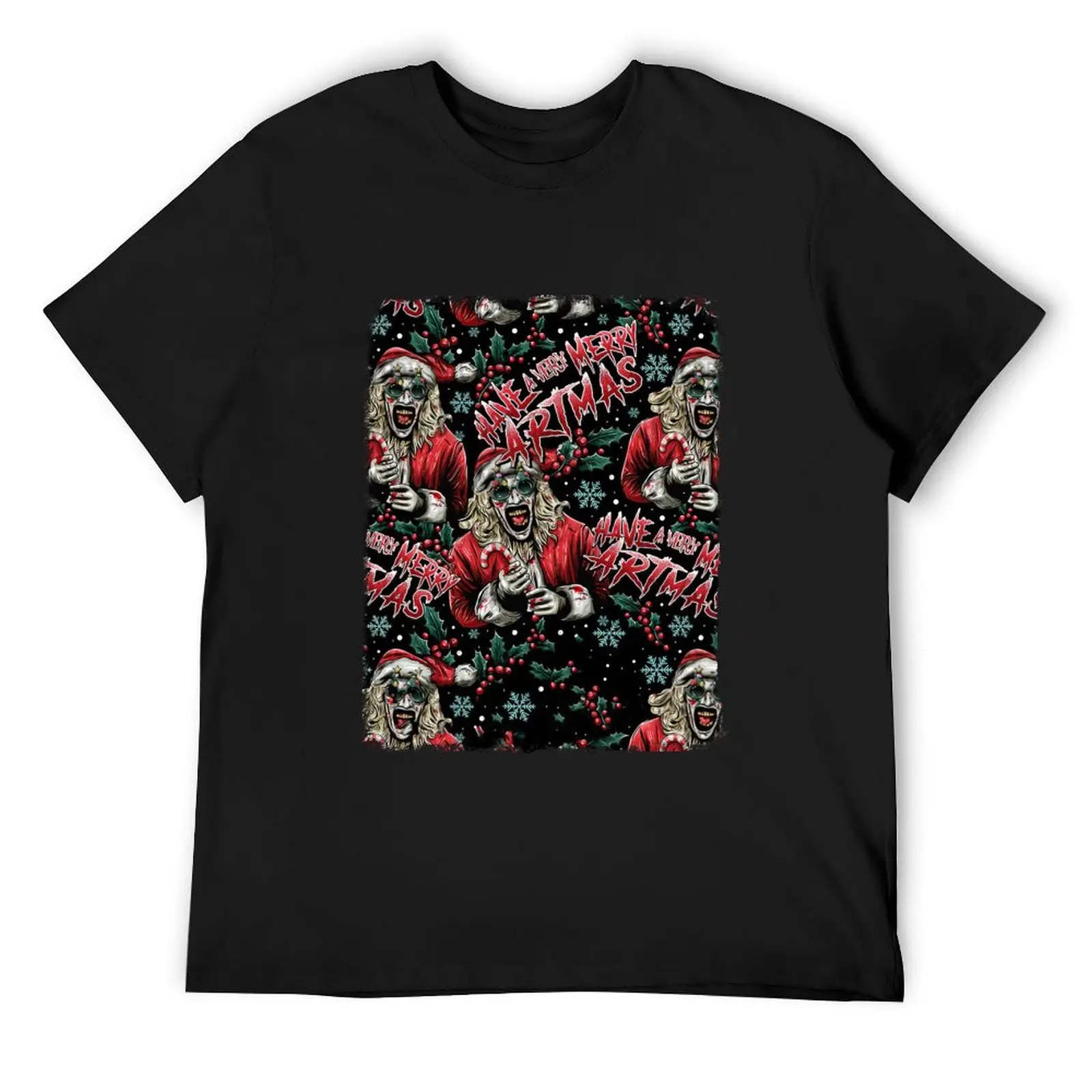 

Very Merry Artmas Terrifier 3 T-Shirt custom t shirt new gifts and t-shirts T-shirts oversize plain t shirts men