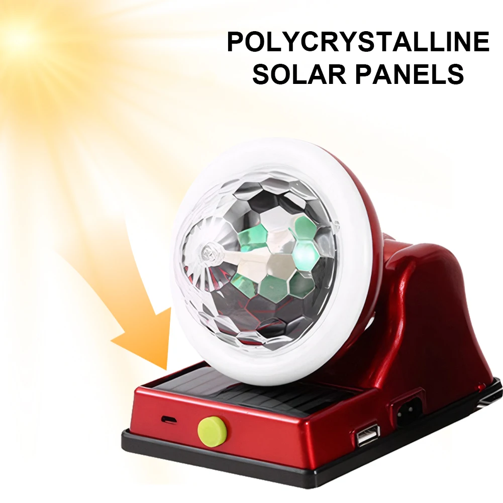 

Disco Ball Light Colorful Rotating Magic Ball Light Waterproof DJ Dance Stage Light Stage DJ Light for Home Room Dance Karaoke