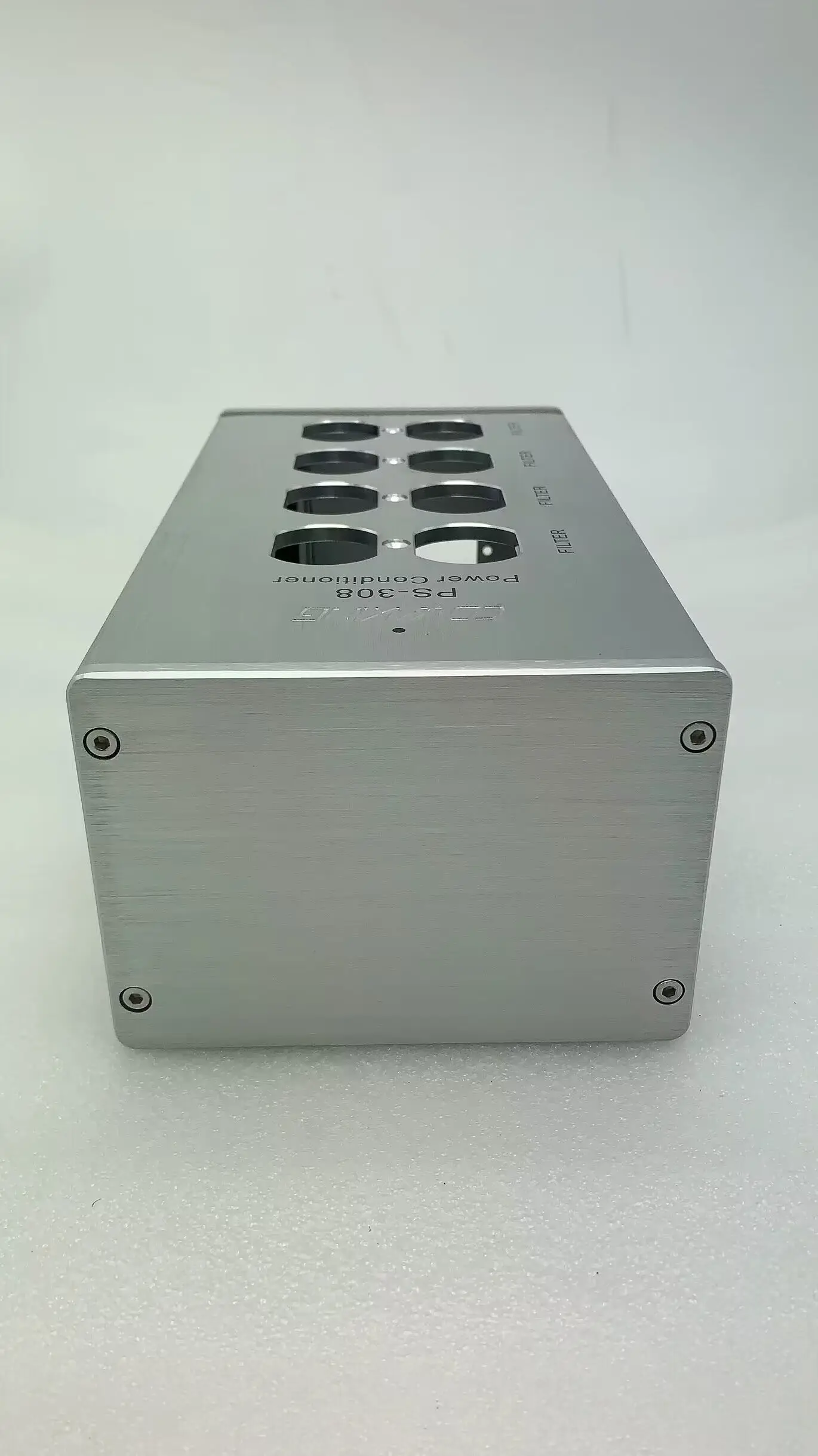aluminum standard American power supply filter socket chassis DIY shell box