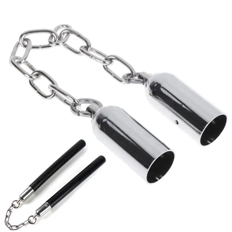 Metal Nunchaku Swivel Link DIY Martial Arts Flail Connector Heavy Duty Replacement Training Hardware Accessories