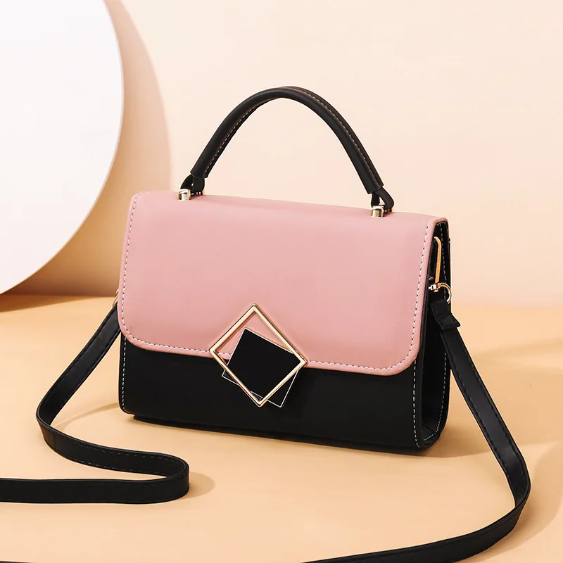 Women\'s bags 2023 Branded serpentine shoulder bag trend design stripe hit color handbag messenger bag Korean style bag