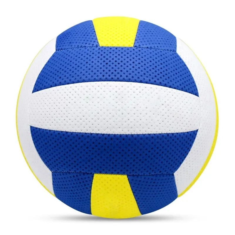 Soft Air Volleyball Beach PVC Machine Sewn Volleyball No.5 Special Ball For Student Competition Standard Volleyball Sports Balls