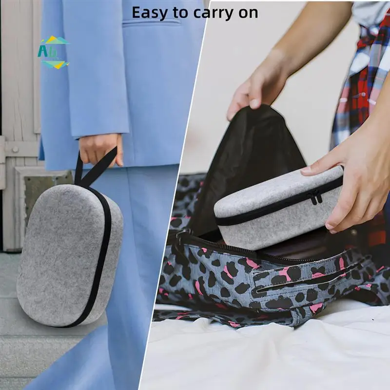 

A60F-Carrying Case Anti-Scratch Full Protective Case For Vision Pro VR Headsets Portable Storage Bag