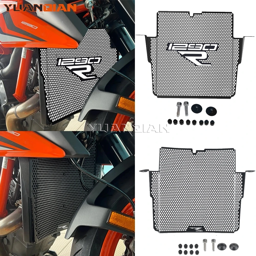 For 1290 SUPER DUKE R 2020-2023 1290 Super Duke R Evo 2021 2022 2023 Motorcycle Radiator Guard Grill Cover Protector Water Tank