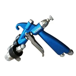 Professional spray gun Double Nozzle Nanometer Spray Gun HVLP Sprayer Paint Spray Tool Air Compressor Two-Component Nozzle