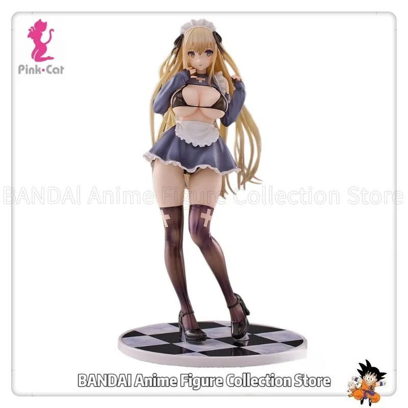 

In Stock Original Pink Cat Native St. Maid Chris Deluxe Version Anime Humanoid Toys Gifts Decoration Collection