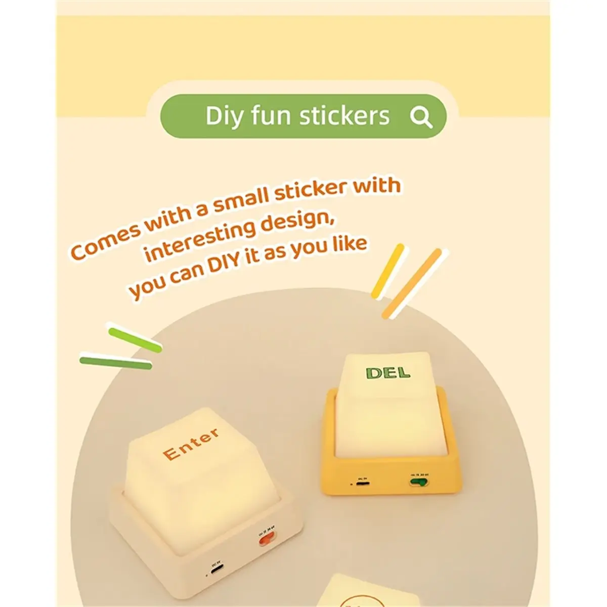 

Лучшие светильники простого дизайна, ночник, пресс-переключатель, светодиодная настольная лампа, высококачественный ночник, форма клавиатуры B