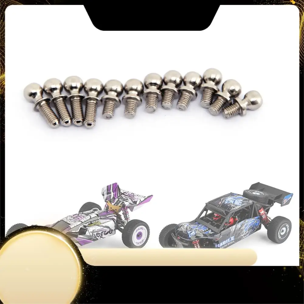 

12 шт. металлические винты с шестигранной головкой M3 для Wltoys 144001 144002 124016 124017 124018 124019 запасные части для радиоуправляемых автомобилей аксессуары